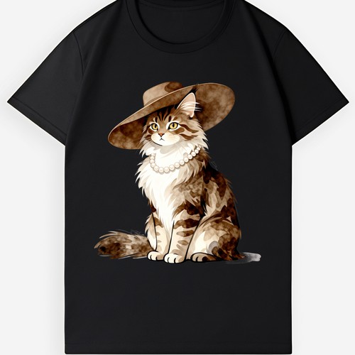 Fancy cat with - cat,