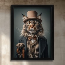 Gentleman Maine Coon Cat