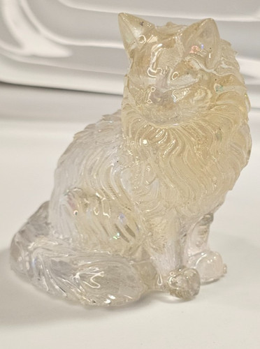 Handmade resin maine coon - resin,