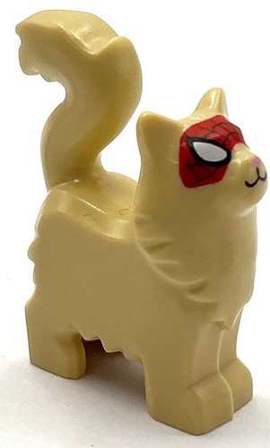 Lego new tan cat maine - cat, coon
